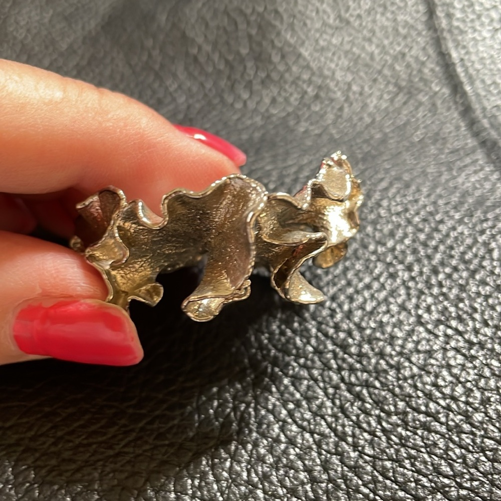 Silver Dipped Leaf Pendant - image 4